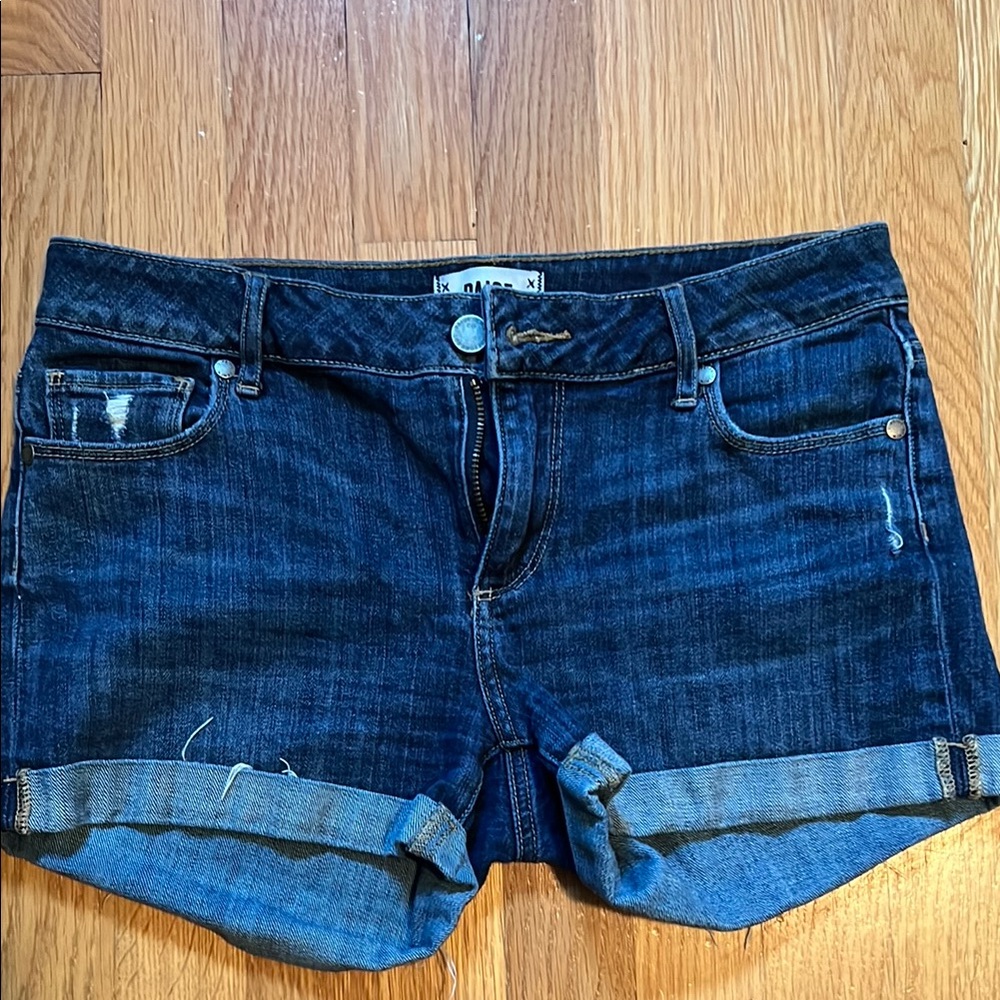 Women's Blue Denim Shorts